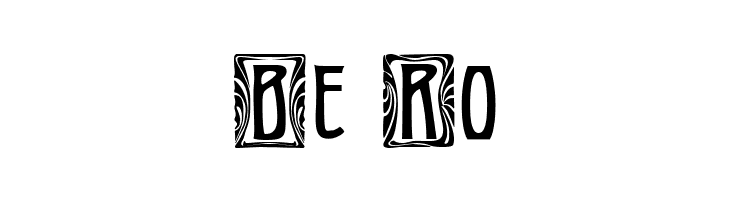 Art-Nouveau Initial  Free Fonts Download