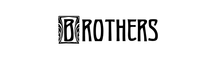 Art-Nouveau Initial  Free Fonts Download