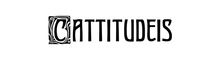 Art-Nouveau Initial  Free Fonts Download