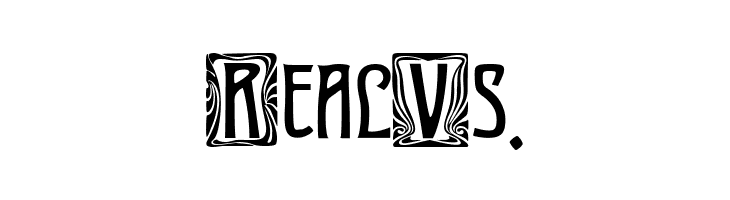 Art-Nouveau Initial  Free Fonts Download