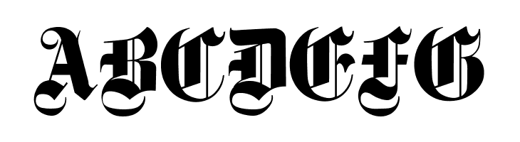 Deutsch Gothic  Free Fonts Download