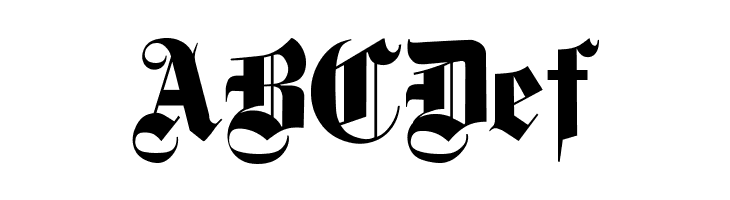 Deutsch Gothic  Free Fonts Download