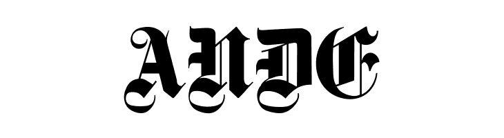 Deutsch Gothic  Free Fonts Download