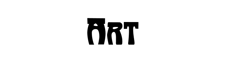 Art-Nouveau 1895  Free Fonts Download