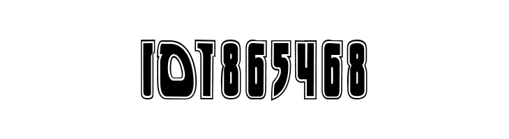 Art-Nouveau 1895-Contour  Free Fonts Download