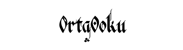 Verona Gothic Flourishe  Free Fonts Download