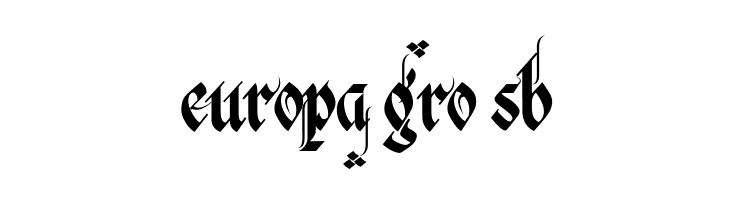 Verona Gothic Flourishe  Free Fonts Download