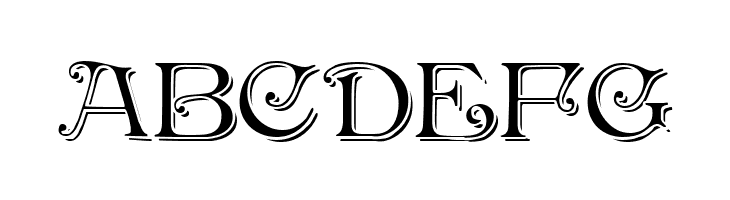 Antikvar Shadow Roman  Free Fonts Download