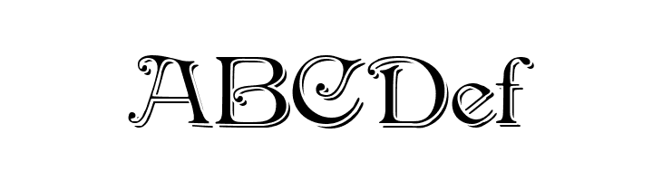 Antikvar Shadow Roman  Free Fonts Download