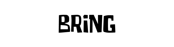 BRING Some Time Later Font