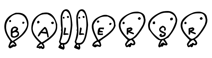 Balloon Friends  Free Fonts Download