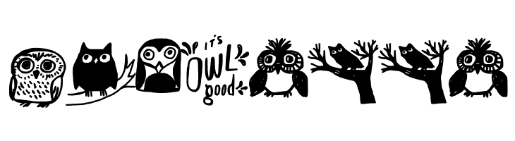 Owlmazing  Free Fonts Download