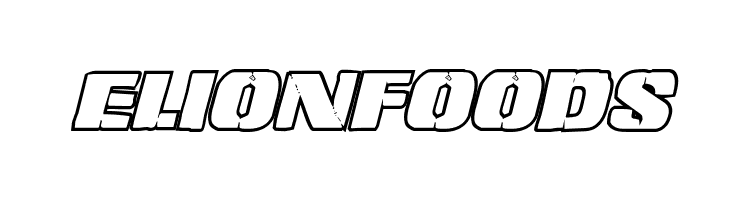 Left Hand Luke Bold Outline Italic  Free Fonts Download
