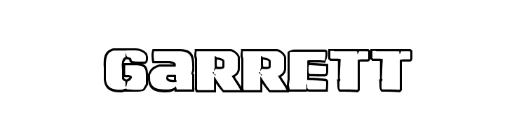 Left Hand Luke Bold Outline  Free Fonts Download