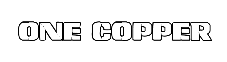 Left Hand Luke Bold Outline  Free Fonts Download