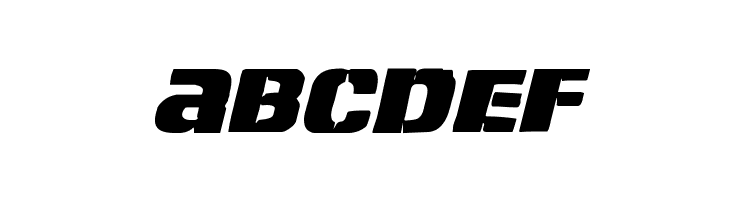 Left Hand Luke Italic  Free Fonts Download