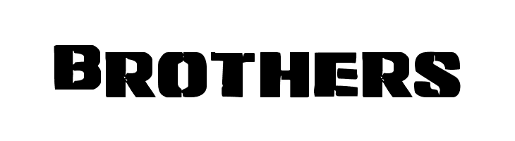 Left Hand Luke Staggered  Free Fonts Download