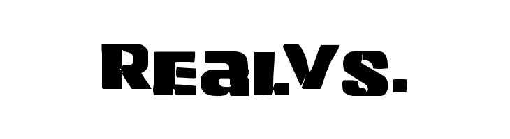 Left Hand Luke Staggered  Free Fonts Download