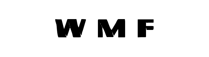 Left Hand Luke Staggered  Free Fonts Download