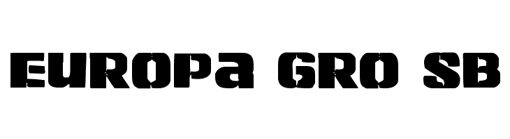 Left Hand Luke Staggered  Free Fonts Download