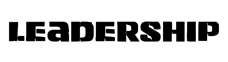 Left Hand Luke Staggered  Free Fonts Download