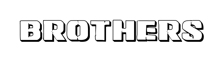 Left Hand Luke 3D  Free Fonts Download