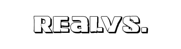 Left Hand Luke 3D  Free Fonts Download