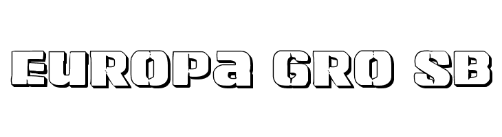 Left Hand Luke 3D  Free Fonts Download