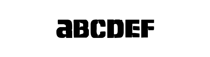 Left Hand Luke Condensed  Free Fonts Download