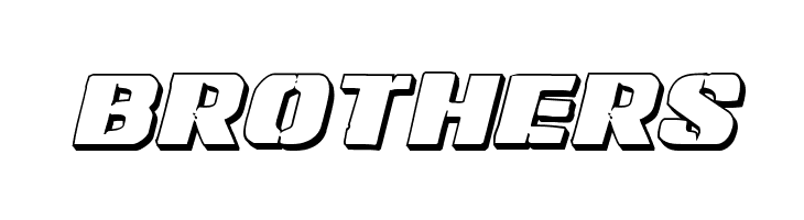 Left Hand Luke 3D Italic  Free Fonts Download