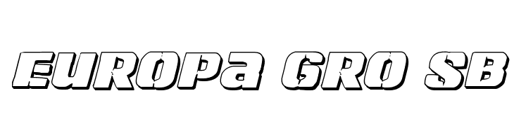 Left Hand Luke 3D Italic  Free Fonts Download