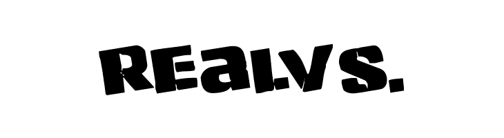 Left Hand Luke Rotated  Free Fonts Download