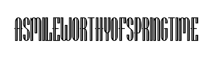 Lagniappe-Inline  Free Fonts Download