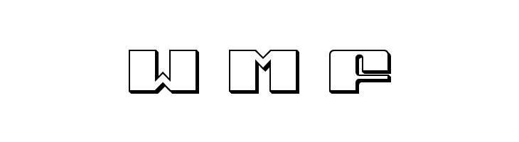 Michigan 3D  Free Fonts Download