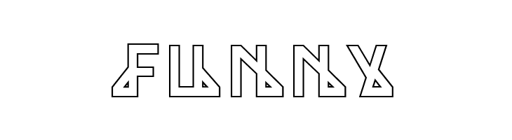 Alpha Outline  Free Fonts Download