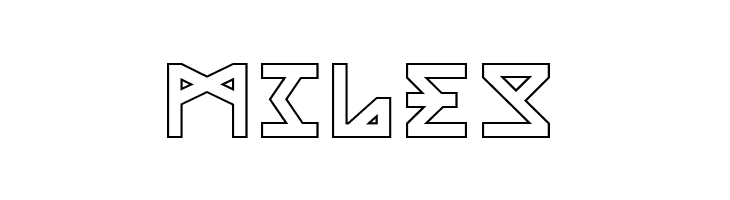 Alpha Outline  Free Fonts Download