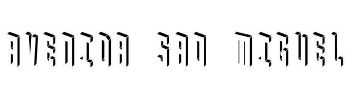 Blockbaq Inverted  Free Fonts Download