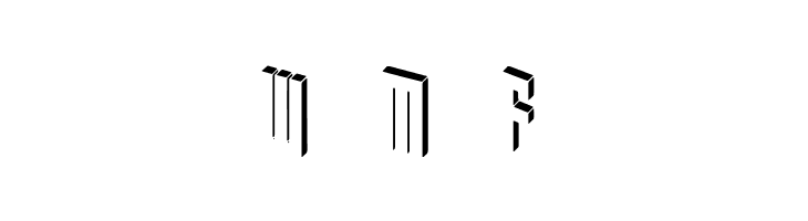 Blockbaq Inverted  Free Fonts Download
