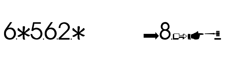 CommonBullets  Free Fonts Download