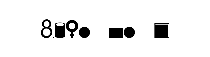 CommonBullets  Free Fonts Download