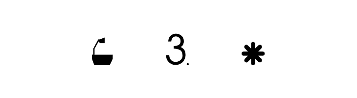 CommonBullets  Free Fonts Download