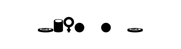 CommonBullets  Free Fonts Download