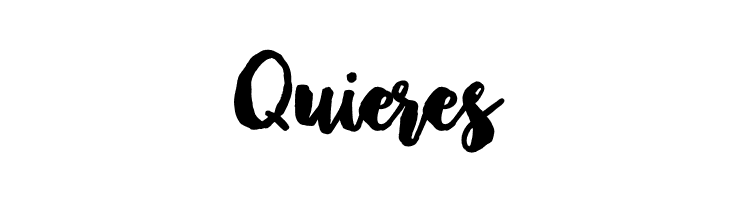Quieres Mayton Font