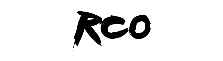 rco Outrun future Bold Font