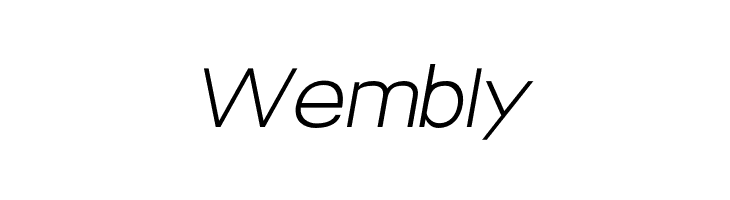 Armata Hairline Oblique  Free Fonts Download