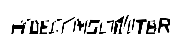 err0r Oblique  Free Fonts Download