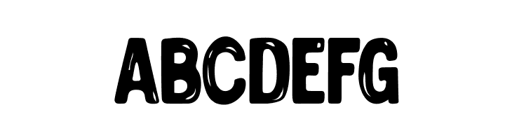 BULLES DE CHOCOLATS  Free Fonts Download