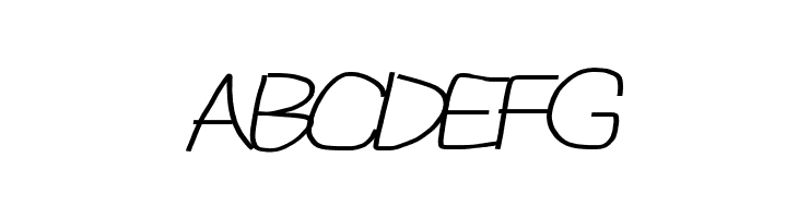 Reckless Catfish Wide Italic  Free Fonts Download