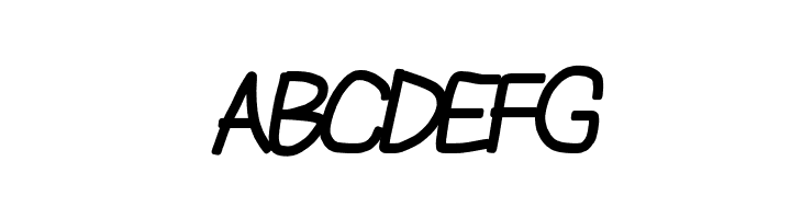 Reckless Catfish Heavy Italic  Free Fonts Download