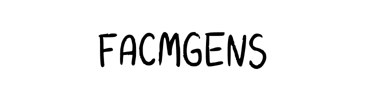FACMGENS Kharu Regular Font